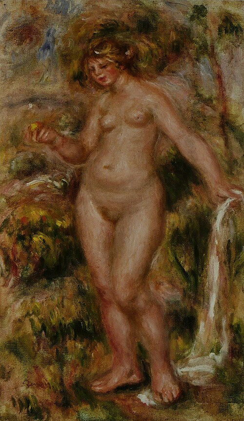 Bather, 1917, Pierre-Auguste Renoir