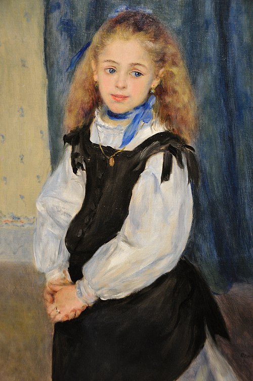 Portrait of Mademoiselle Legrand, 1875, Pierre-Auguste Renoir