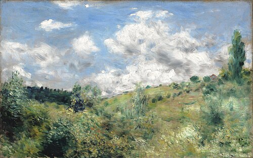 La Rafale de vent, 1872, Auguste Renoir
