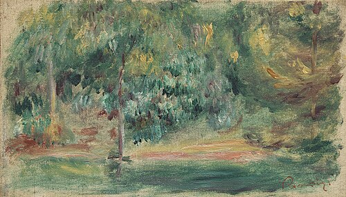 Paysage, , Auguste Renoir