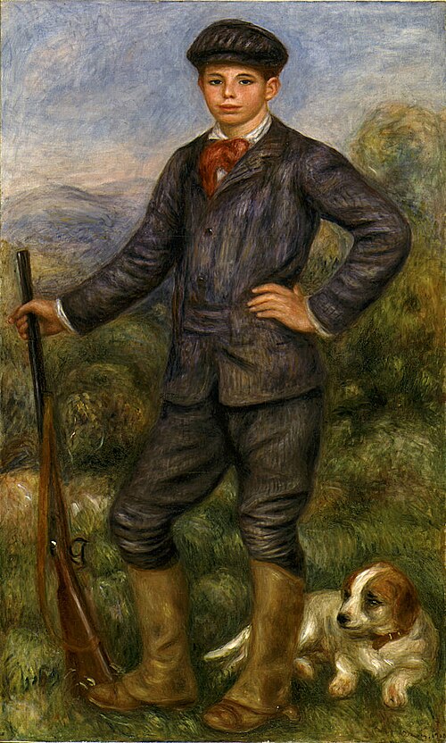 Jean as a Huntsman, 1910, Pierre-Auguste Renoir