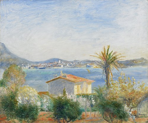 Tamaris, France, 1885, Pierre-Auguste Renoir
