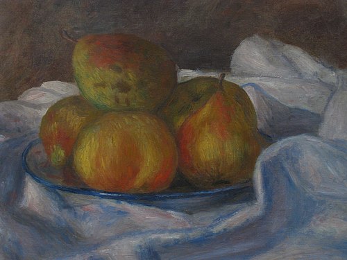 Pommes et poires, 1895, Pierre-Auguste Renoir