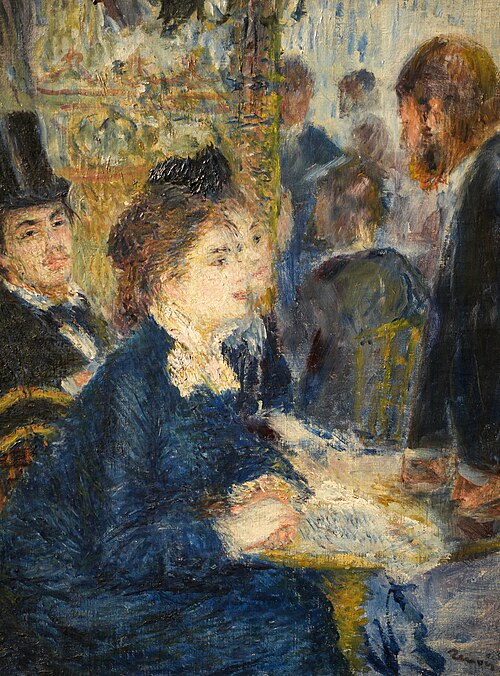 Au café, 1877, Auguste Renoir