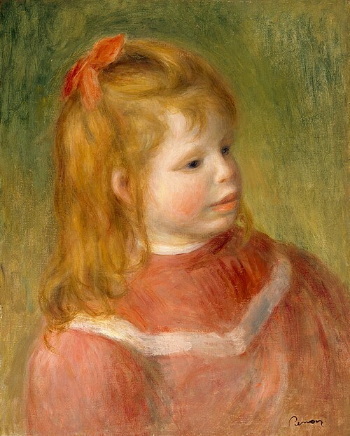 Portrait of Jean, 1897, Pierre-Auguste Renoir