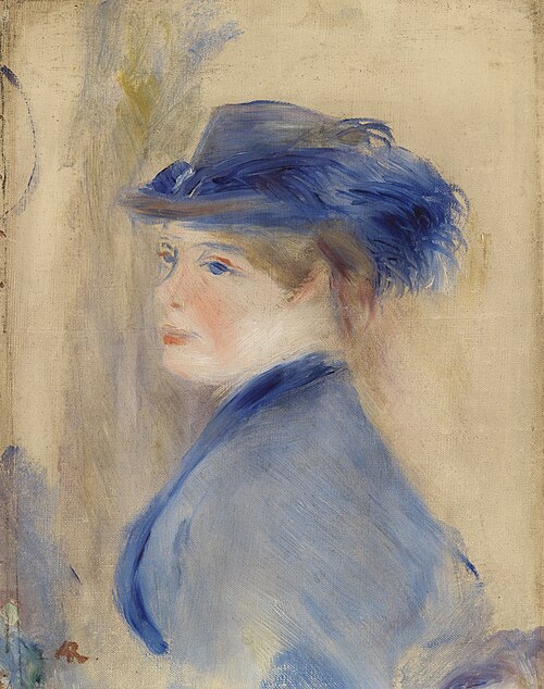 Bust of a Woman (Buste de femme), 1875, Auguste Renoir