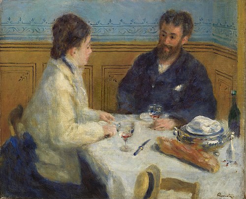 Le déjeuner, 1875, Auguste Renoir