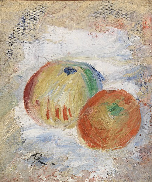 Apples (Pommes), 1875, Auguste Renoir