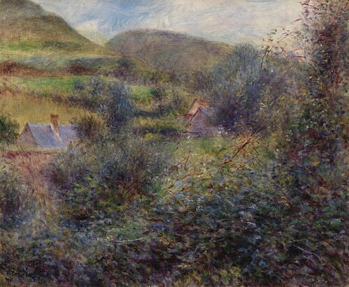 Environs of Berneval, 1879, Auguste Renoir