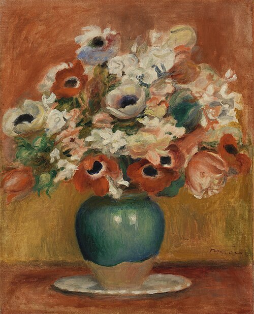 Flowers (Fleurs), 1885, Auguste Renoir