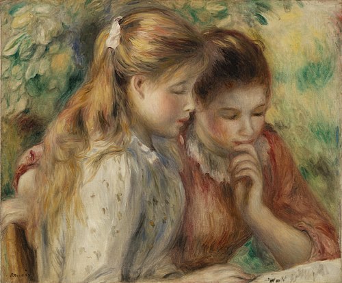 Reading (La Lecture), 1891, Auguste Renoir