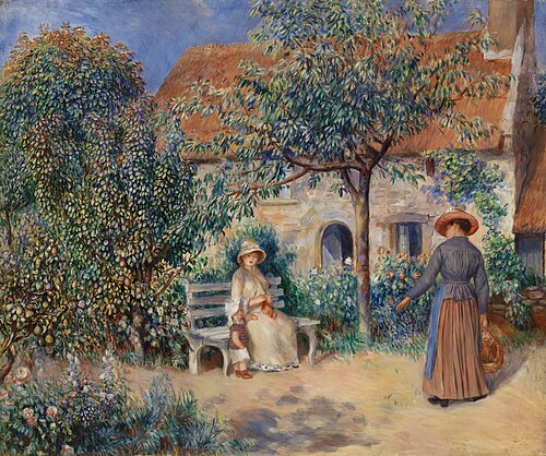 In Brittany (En Bretagne), 1886, Auguste Renoir