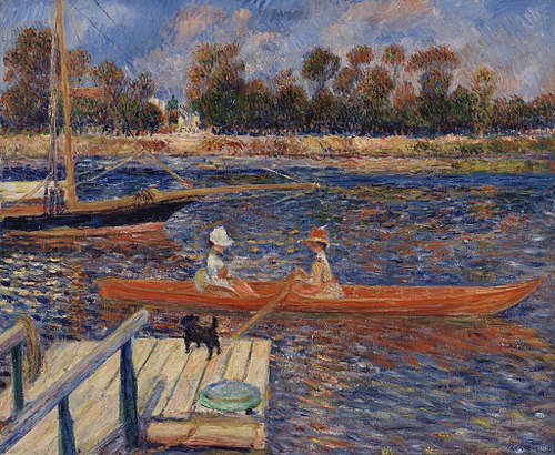 The Seine at Argenteuil (La Seine à Argenteuil), 1888, Pierre-Auguste Renoir