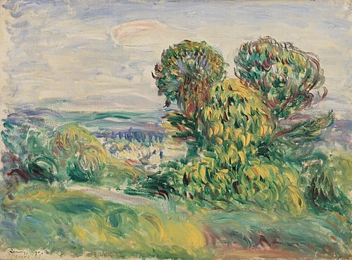 Landscape, 1890, Pierre-Auguste Renoir