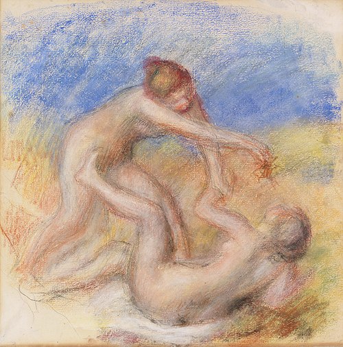 Two Nudes, 1897, Pierre-Auguste Renoir