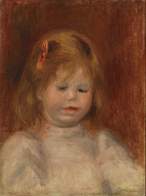Portrait of Jean Renoir (Portrait de Jean Renoir), 1897, Pierre-Auguste Renoir