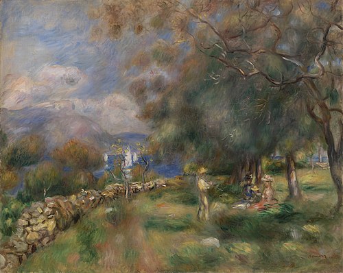 Peninsula of Saint-Jean (Presqu'île de Saint-Jean), 1888, Pierre-Auguste Renoir
