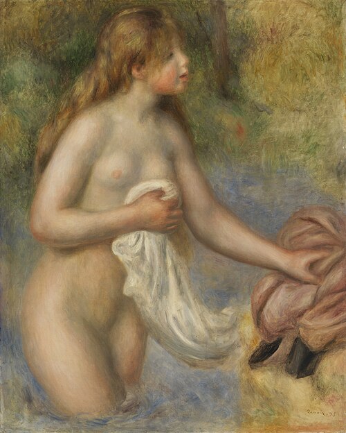 Bather (Baigneuse), 1895, Pierre-Auguste Renoir