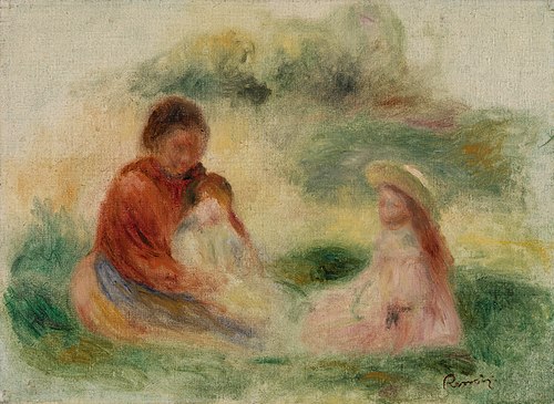 Young Family (La Jeune famille), , Pierre-Auguste Renoir