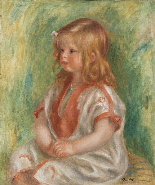 Claude Renoir, 1904, Pierre-Auguste Renoir