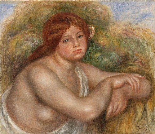 Nude Study, Bust of a Woman (Étude de nu, buste de femme), 1910, Pierre-Auguste Renoir