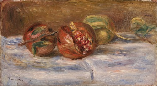 Pomegranates (Grenades), 1910, Pierre-Auguste Renoir