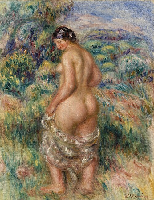 Standing Bather (Baigneuse debout), 1910, Pierre-Auguste Renoir