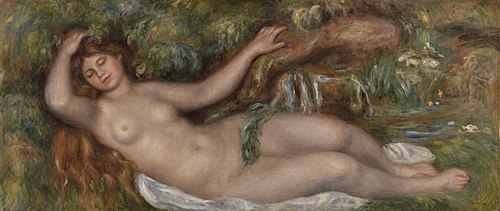 Reclining Nude (Femme nue couchée), 1910, Pierre-Auguste Renoir