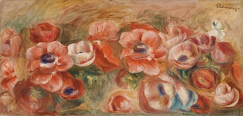 Anemones (Anémones), 1912, Pierre-Auguste Renoir