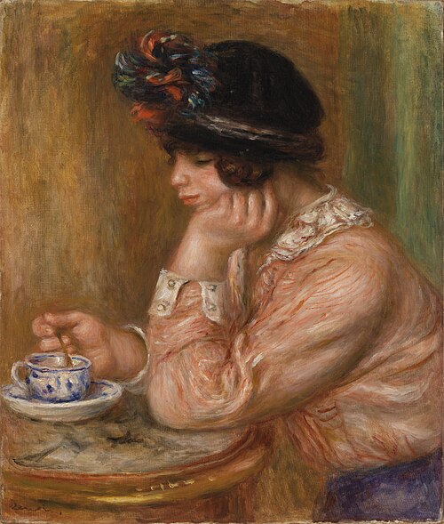 Cup of Chocolate (La Tasse de chocolat), 1914, Pierre-Auguste Renoir