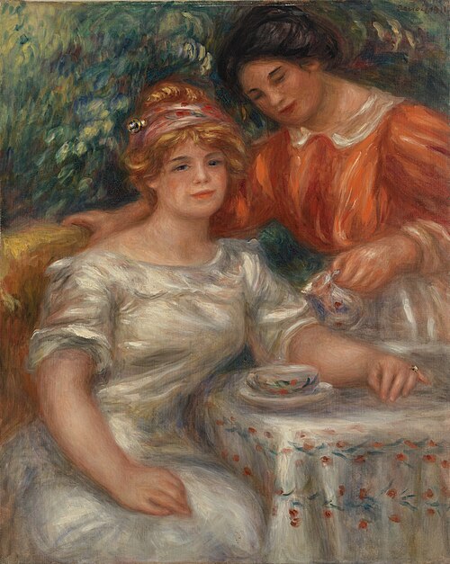 Tea Time, 1911, Pierre-Auguste Renoir