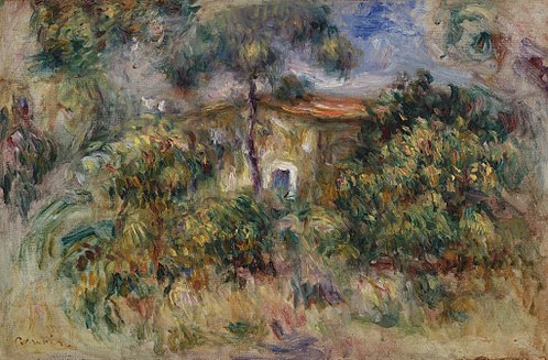 Farmhouse (La Ferme), 1917, Pierre-Auguste Renoir