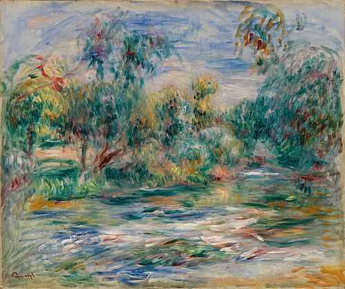 Landscape (Paysage), 1917, Pierre-Auguste Renoir