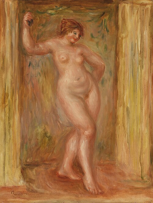 Nude with Castanets, 1918, Pierre-Auguste Renoir