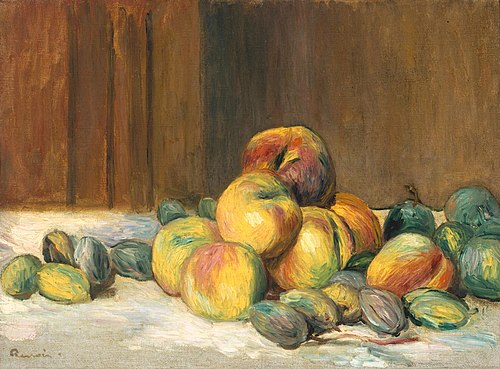 Peaches and Almonds, 1901, Pierre-Auguste Renoir