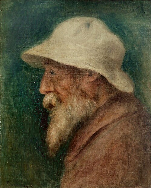 Self-portrait, 1910, Pierre-Auguste Renoir