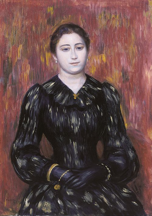 Portrait of Mme. Paulin, 1800, Auguste Renoir