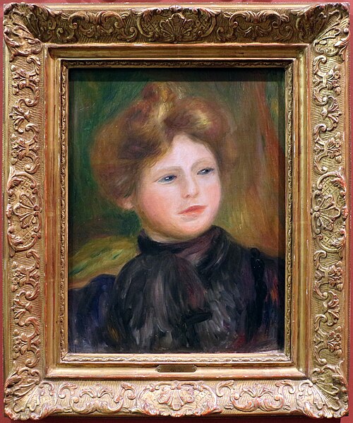 Portrait de femme, 1897, Pierre-Auguste Renoir