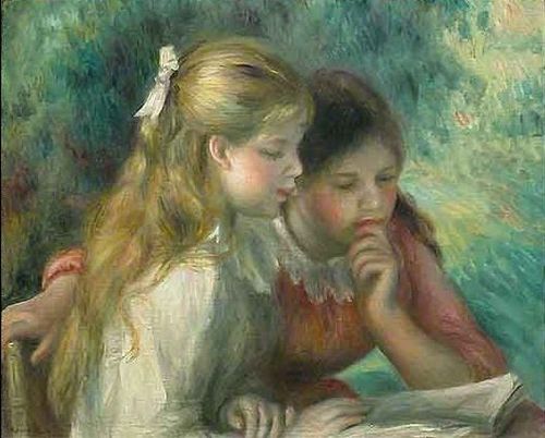 La lecture, 1892, Pierre-Auguste Renoir