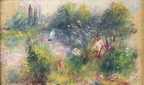 Paysages Bords de Seine, 1879, Auguste Renoir