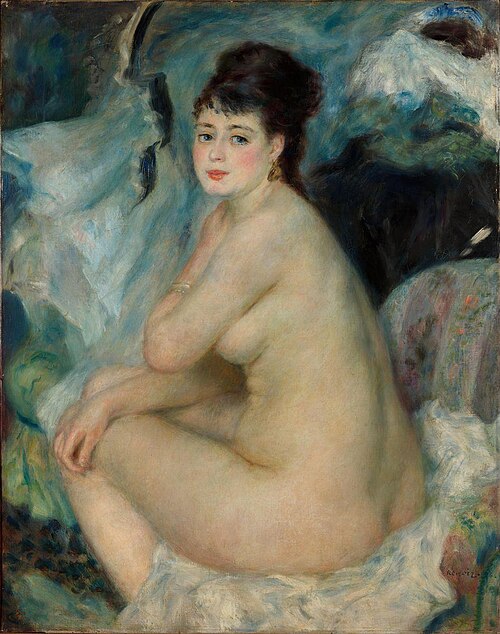 Nude woman, Anna, 1876, Pierre-Auguste Renoir