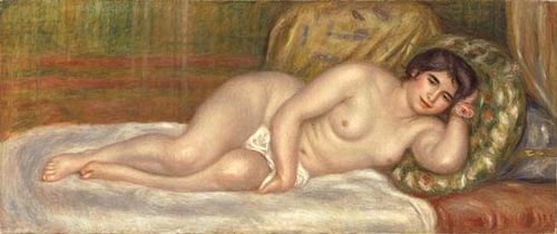 Femme nue couchée, 1907, Auguste Renoir