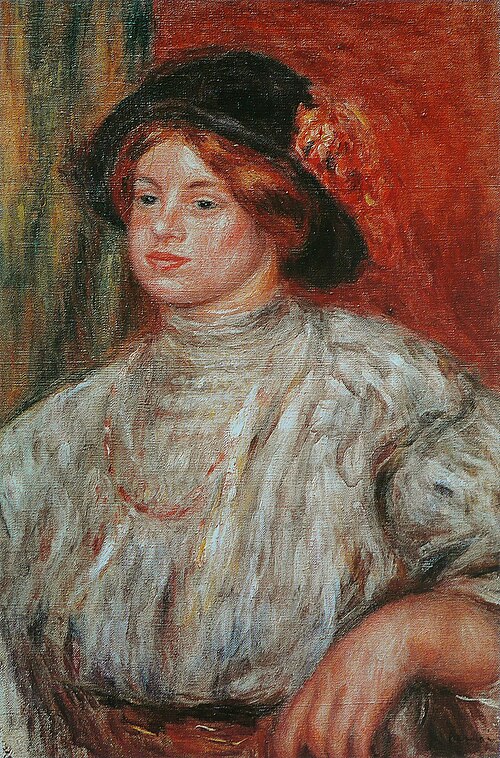 Gabrielle au chapeau, 1915, Pierre-Auguste Renoir