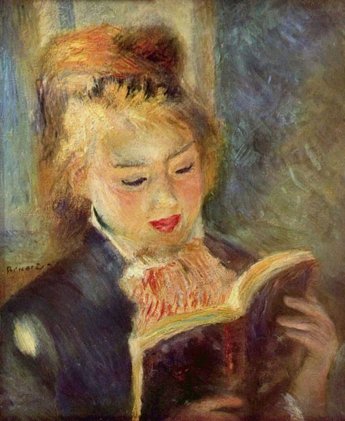 La Liseuse, 1874, Pierre-Auguste Renoir