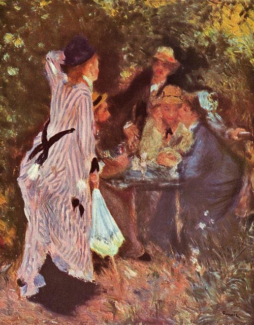 Under the Arbor, 1876, Pierre-Auguste Renoir