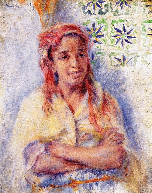 Portrait of Old Arab Woman, 1882, Auguste Renoir