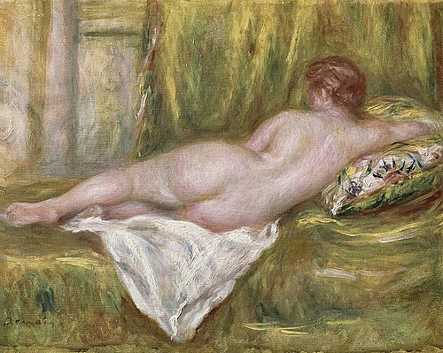 Nu couché, vu de dos, 1909, Pierre-Auguste Renoir