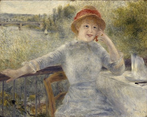 Alphonsine Fournaise, 1879, Pierre-Auguste Renoir