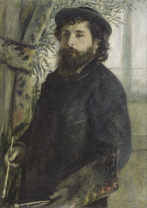 Claude Monet, 1875, Pierre-Auguste Renoir