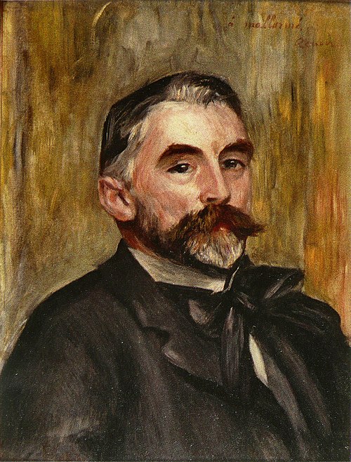 Portrait of Stéphane Mallarmé, 1892, Pierre-Auguste Renoir